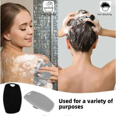 1pc Soft Silicone Exfoliating Brush Cleanser Manual Body Cleansing Scrubber Shower Gentle Massage Bath Brush For Men - null - Fashion Fossil -  