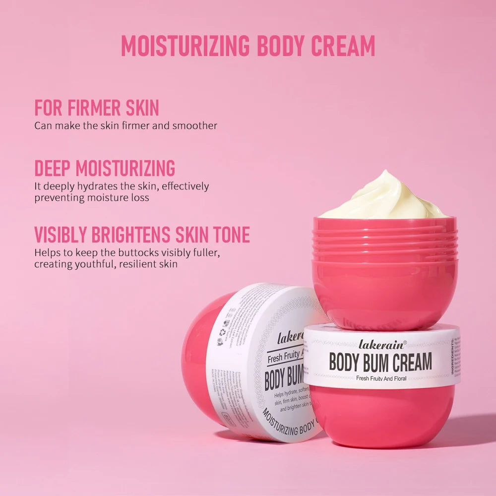 Bady Cream Hip Buttock Care Cream Moisturizing Firming Body Massager Gel Caramel Vanilla Floral Butt Care 80g - null - Fashion Fossil -  