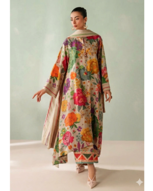 HOME pret printed viscose silk suit