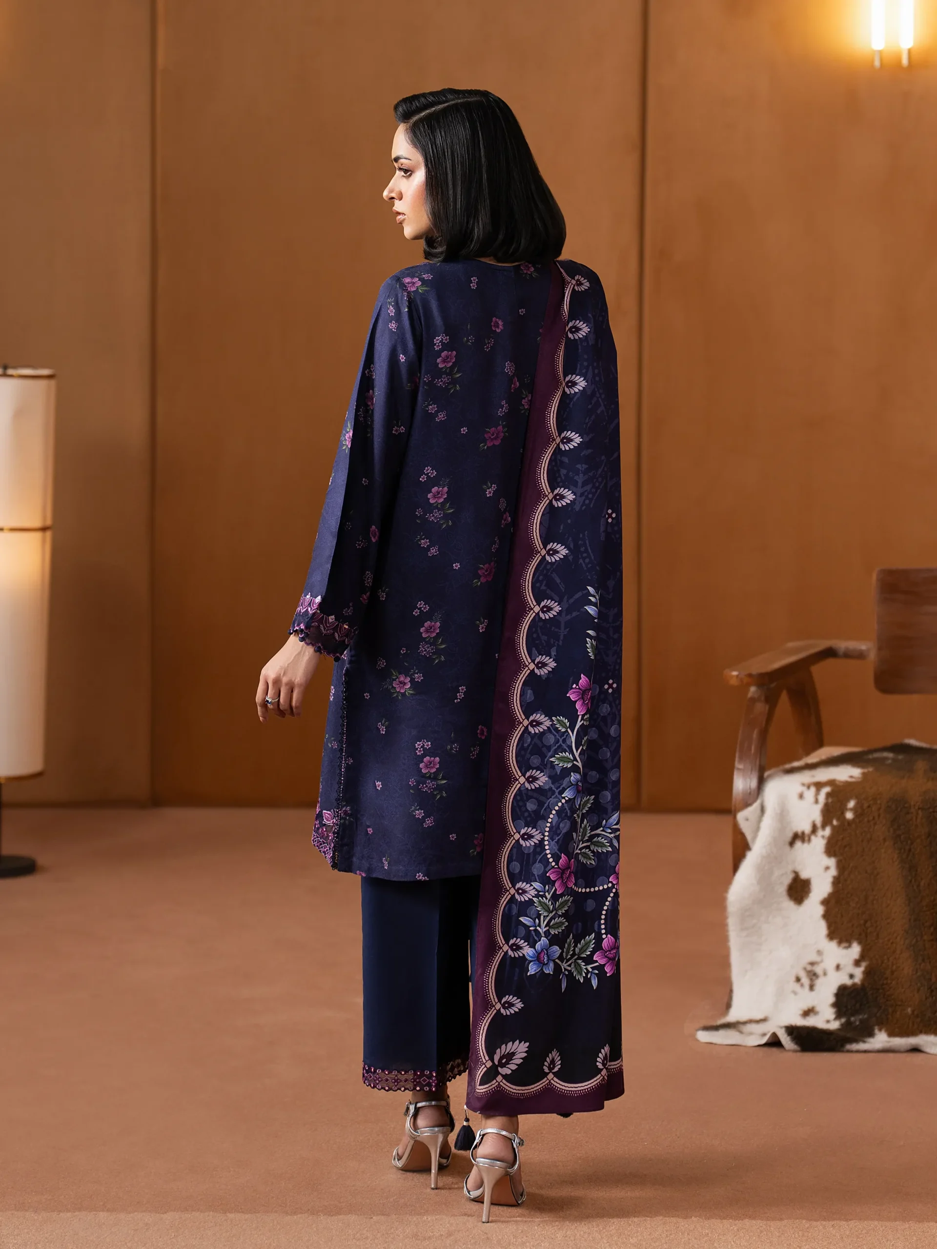 pret embroidered twill viscose suit 3 piece pret embroidered twill viscose suit 3 piece