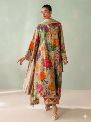 HOME pret printed viscose silk suit